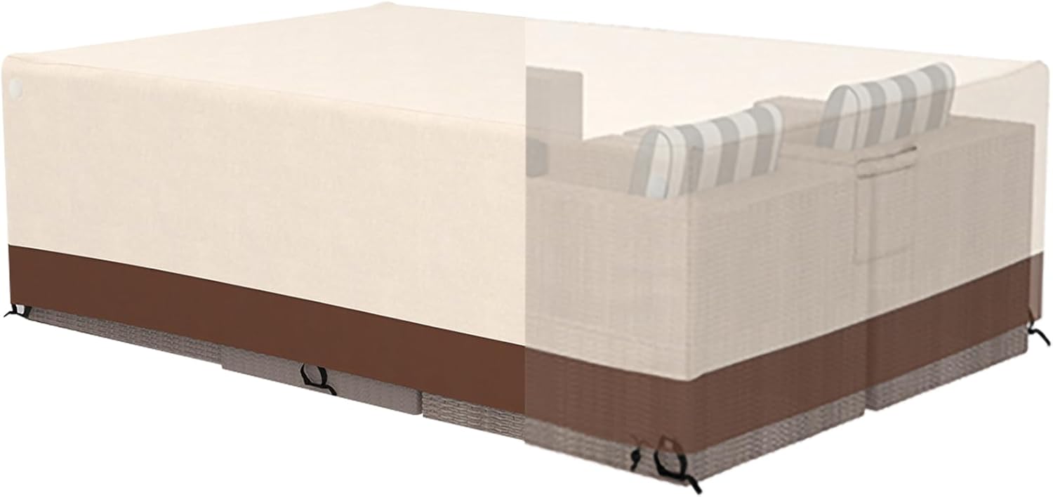 Tuyeho Patio Furniture Set Cover for Ultimate Weather Protection