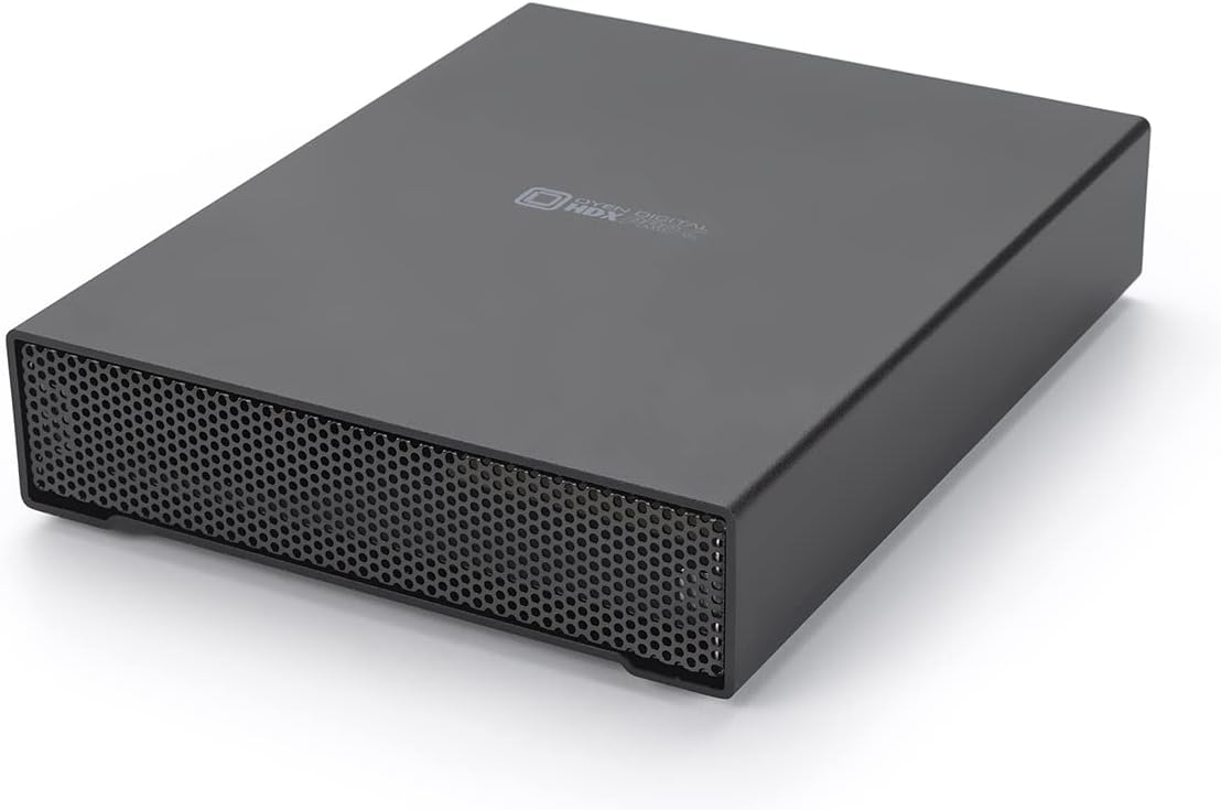 Oyen Digital HDX Pro C USB-C Aluminum External Hard Drive Enclosure