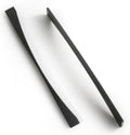 Goo-Ki Matt Black Cabinet Pull 12.6in Hole Center - Modern Minimalist