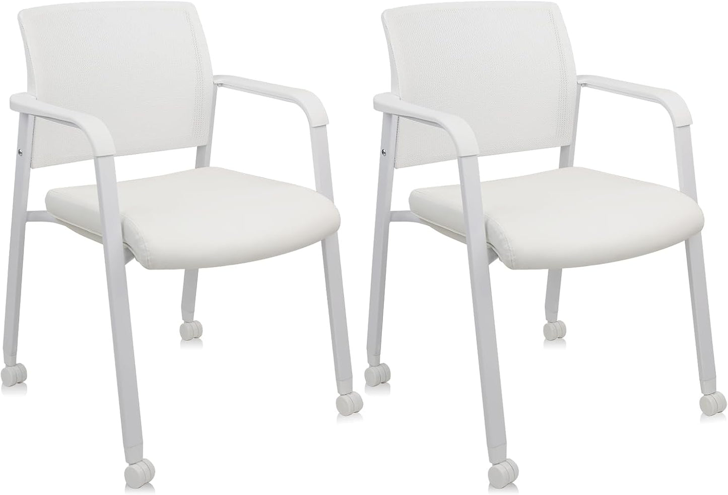 CLATINA Stacking Office Chairs with Ergonomic Support and Comfort