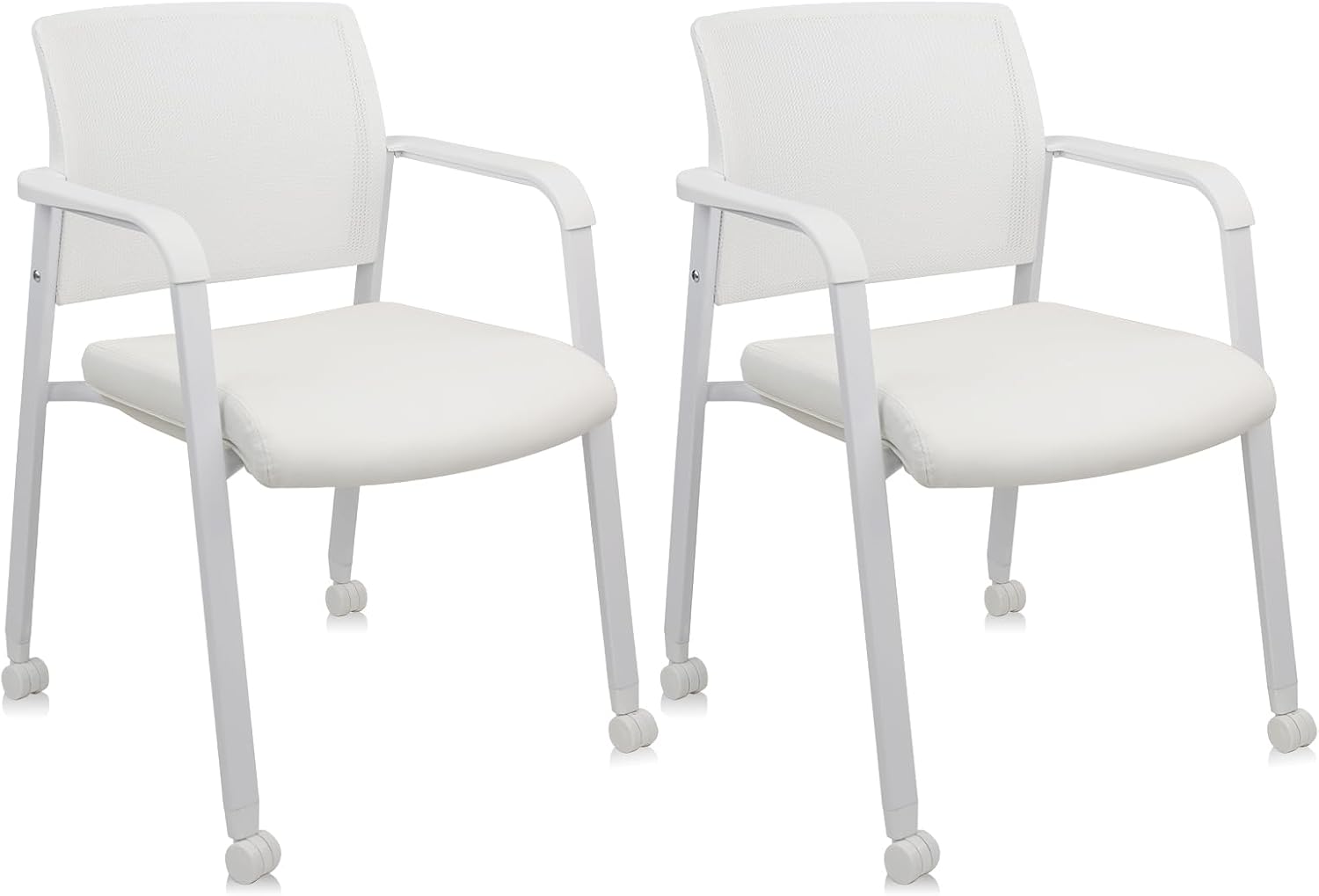 CLATINA Stacking Office Chairs with Ergonomic Support and Comfort