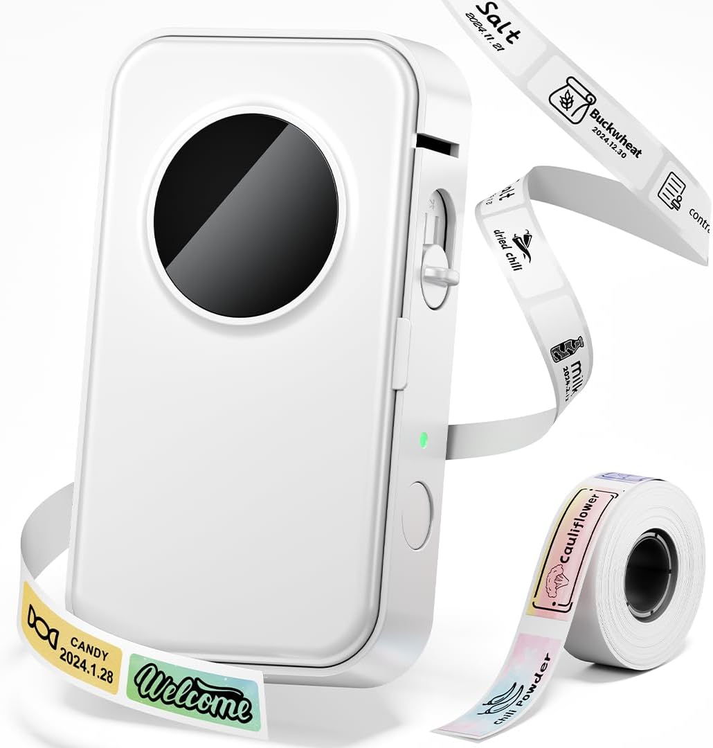 Portable Bluetooth Label Maker: Organize Effortlessly