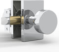 Mega Handles Laura Passage Door Knob - Polished Chrome, Reversible