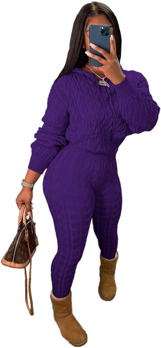 Nimsruc Knit Two Piece Outfits For Women Sweater Sets Review