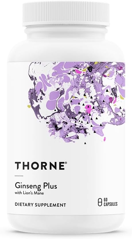 Ginseng Plus by Thorne - Boost Focus, Memory & Stress Resilience