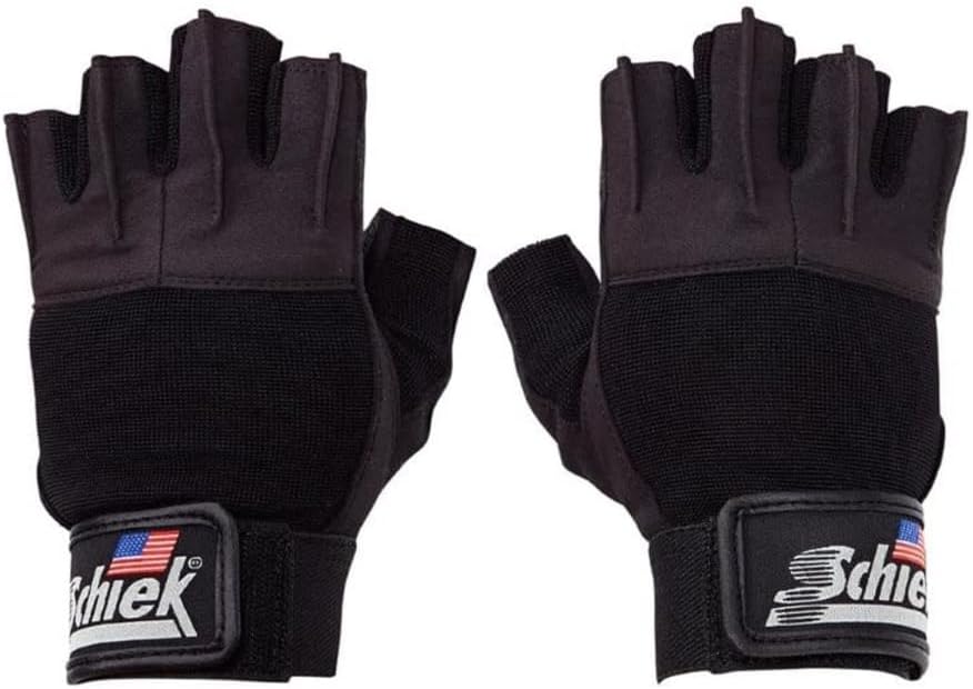 Schiek Platinum Lifting Gloves: Gel Pad for Ultimate Comfort!