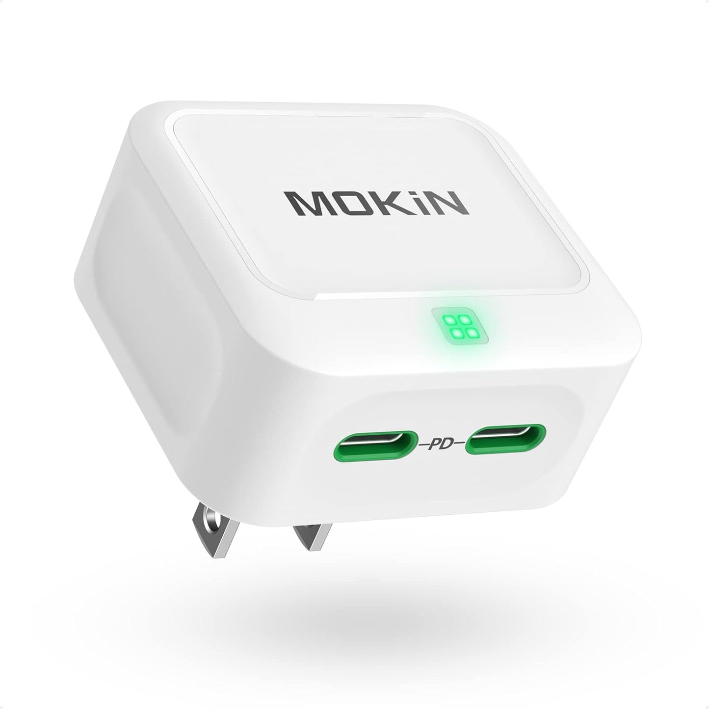 40W Dual Port Fast USB C Charger - GaN+ Technology