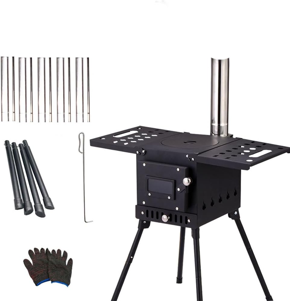Portable Wood Stove for Camping & Cooking | FEOKUMO
