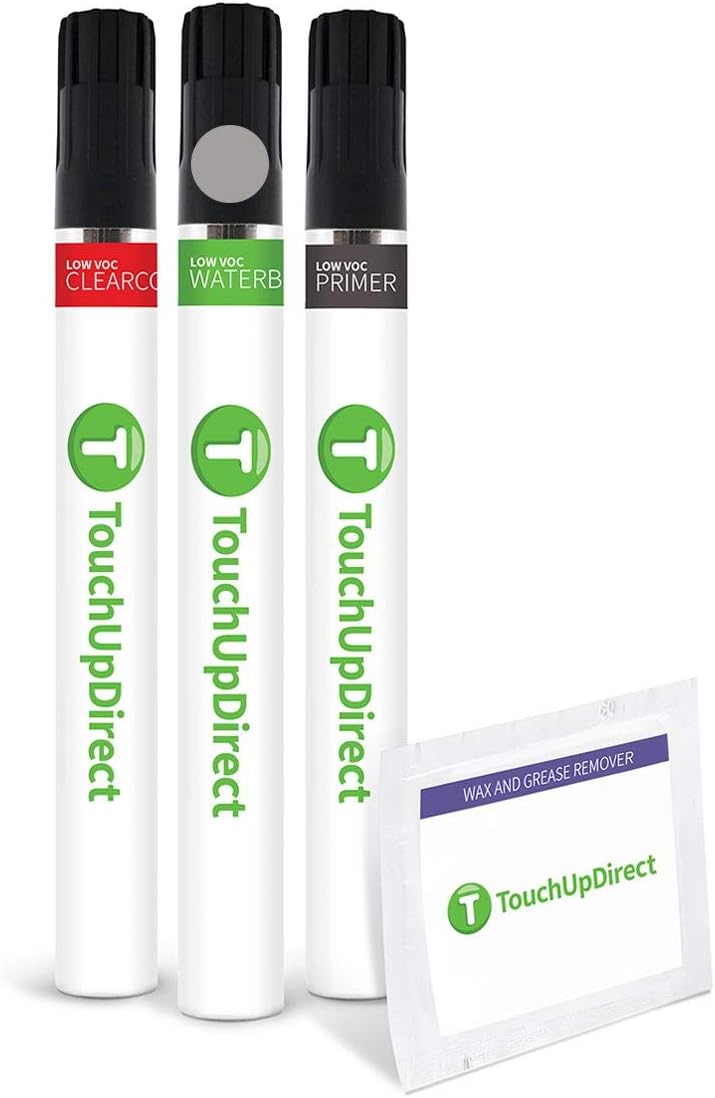 TouchUpDirect 1K0 Silver Knockout Metallic Car Touch Up Paint