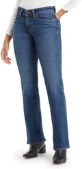 Levi's Women's Superlow Boot Jeans - Low Rise Stretch Denim