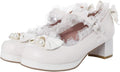 Kawaii Mid Block Heel Mary Jane Pumps - Cute Sweet Platform Shoes