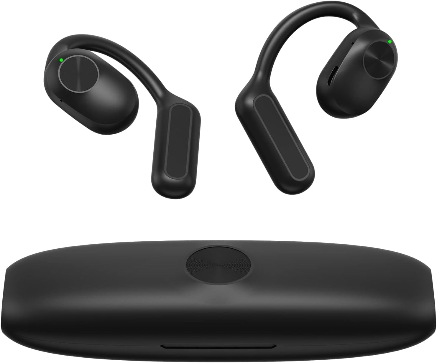 Sainellor 2025 Air Conduction Headphones: 56H Playtime, IPX5 Waterproof, Noise Isolating