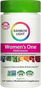 Rainbow Light Womens One Multivitamin for Immune Support
