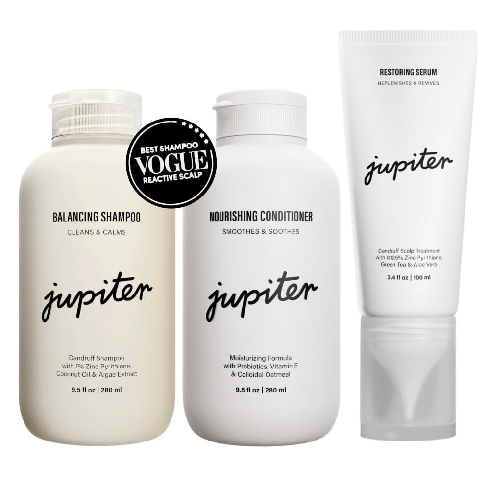 Jupiter Anti-Dandruff Trio: Soothes Scalp Woes