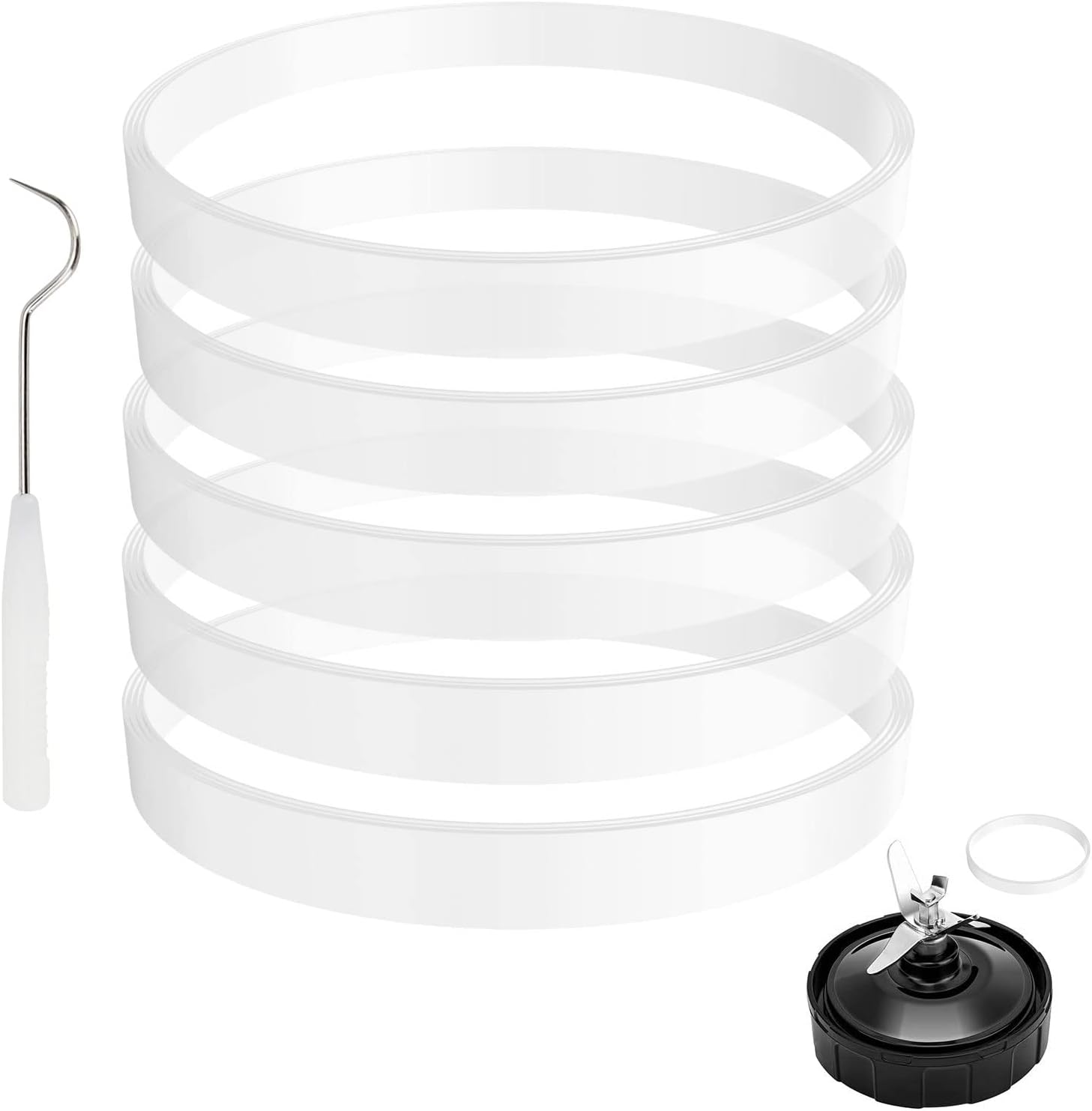 5 Pack Ninja Blender Gaskets - Seal in Freshness! ~ Feilifan