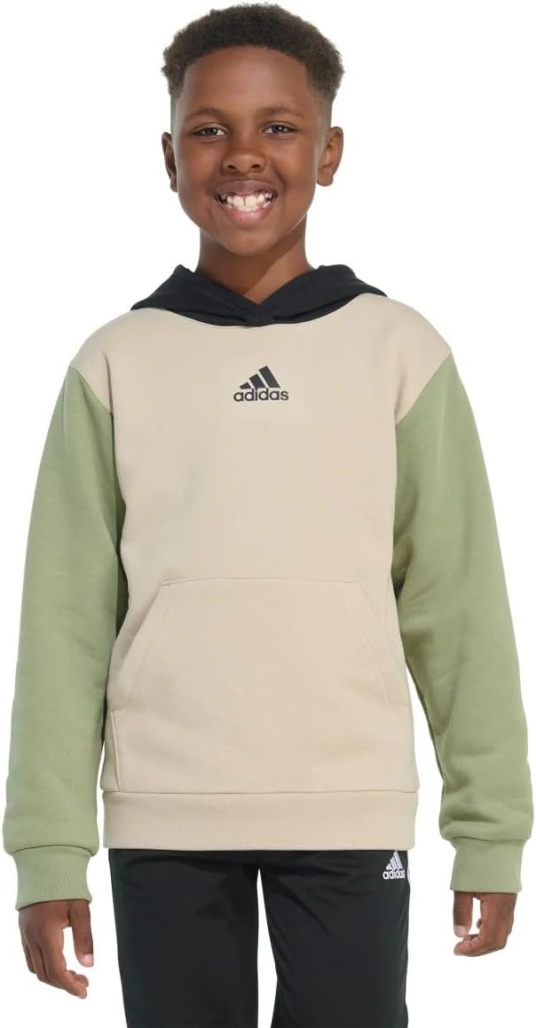 Adidas Youth Graphic Logo Hoodie - Cozy Fleece Comfort