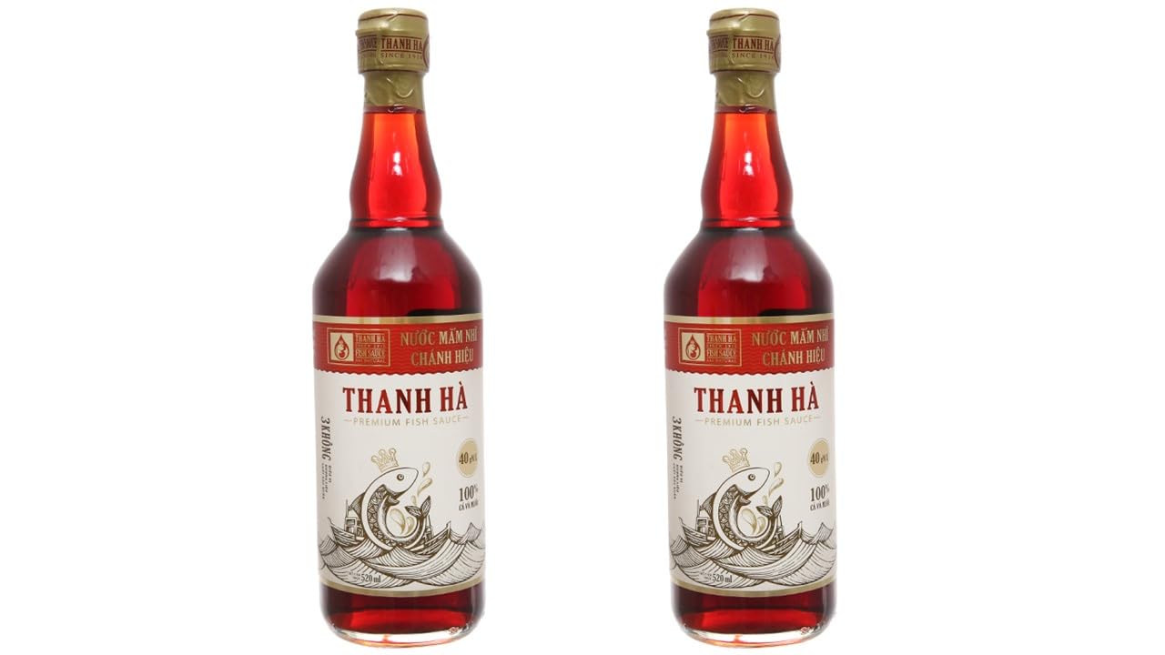Thanh Ha Premium Fish Sauce 40N - Authentic Vietnamese Flavor