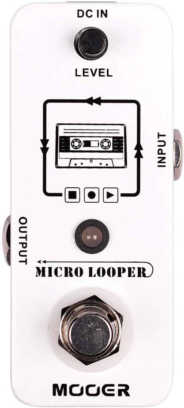 MOOER Micro Looper Guitar Loop Pedal with 30 Minutes Recording