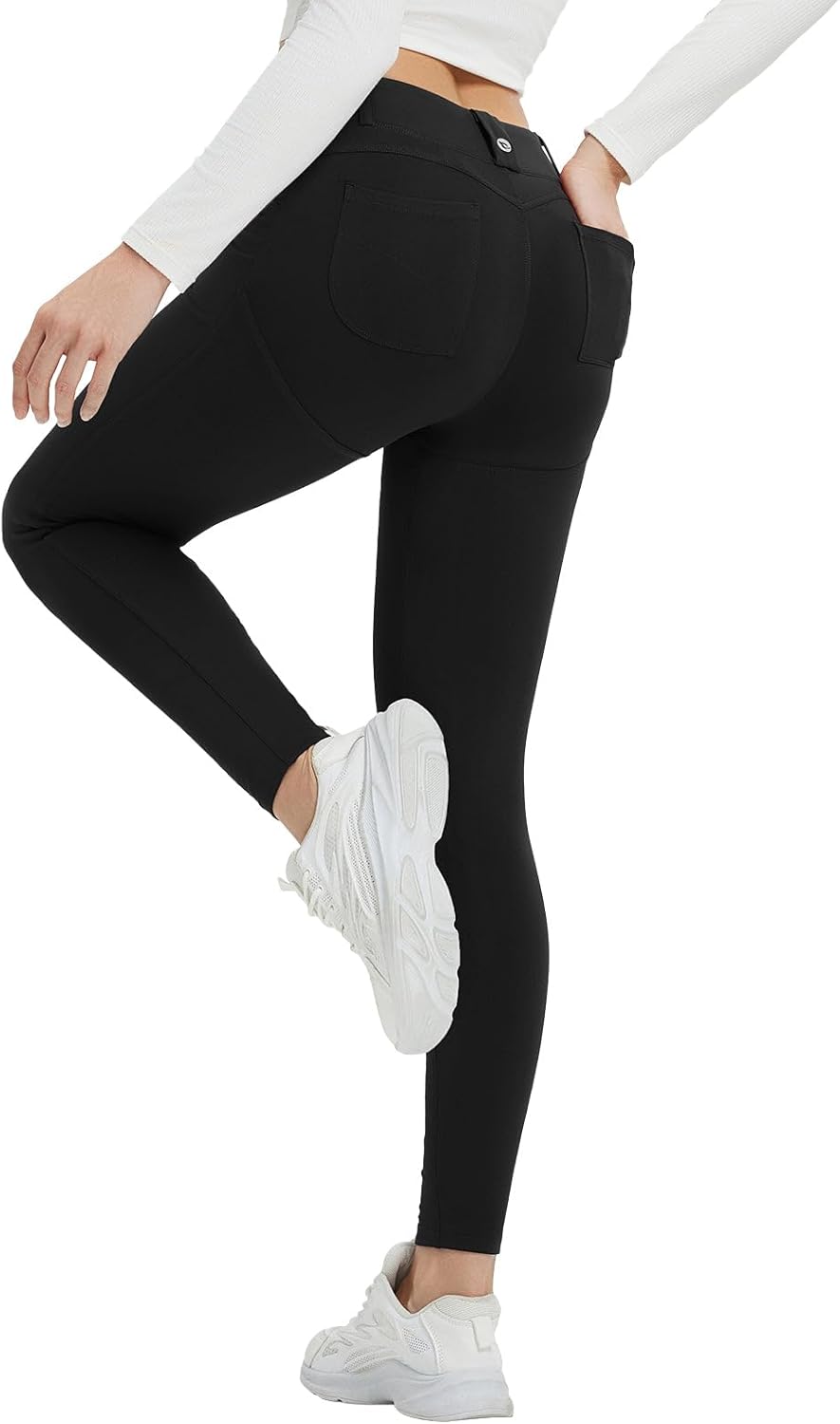 Baleaf Womens Fleece Lined Leggings for Winter Warmth and Style