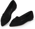 Flat Shoes Women Pointed Toe Slip On Flats - Comfortable Memory Foam
