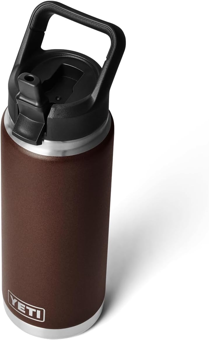 YETI Rambler 26 oz Bottle with Straw Cap for Easy Sipping