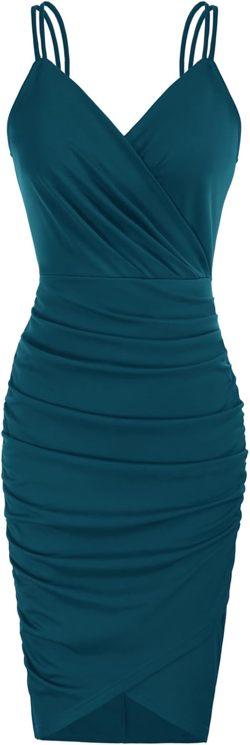 GRACE KARIN Women's Sexy Spaghetti Straps Cocktail Dress for Weddings