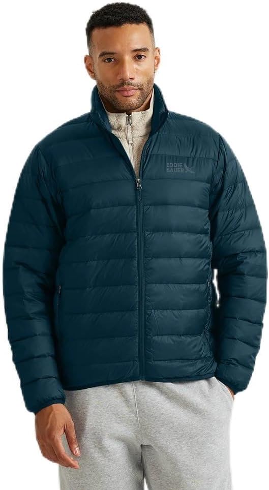 Eddie Bauer Men's CirrusLite Down Jacket for Ultimate Warmth