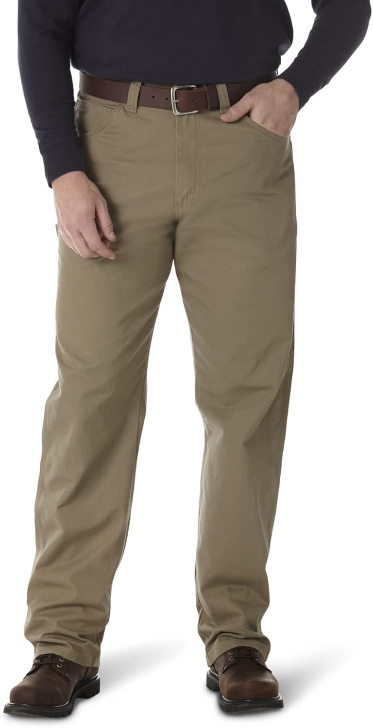 Wrangler RIGGS WORKWEAR Men's Carpenter Jean for Comfort & Durability