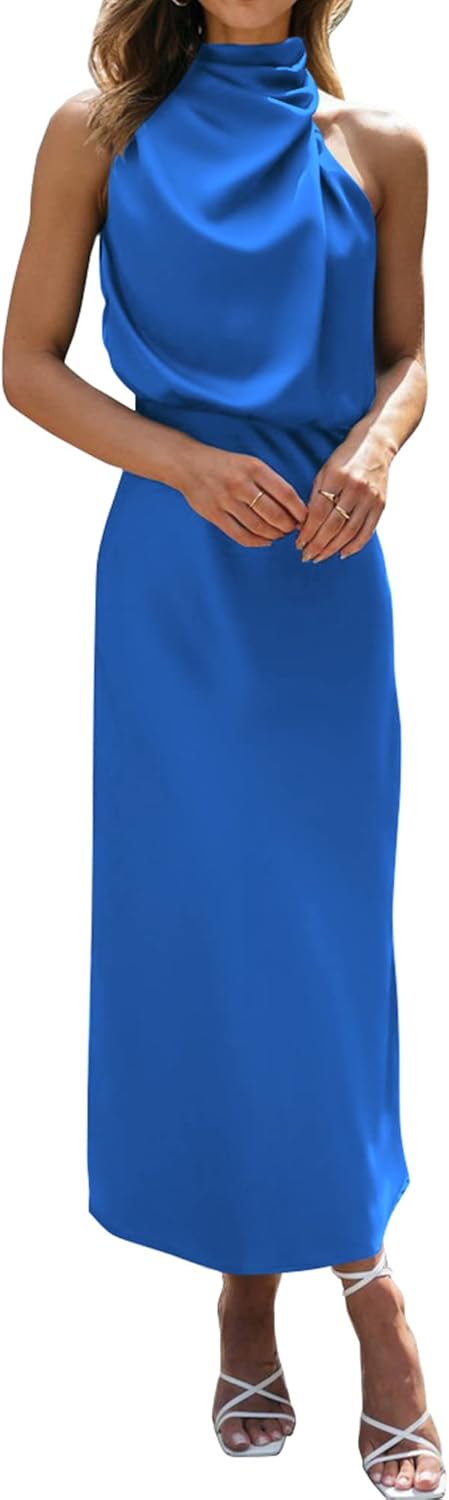Elegant Mock Neck Sleeveless Cocktail Dress for Any Occasion