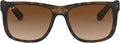 Ray-Ban RB4165 Justin Rectangular Sunglasses - Lightweight Everyday