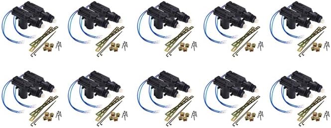Zone Tech High Power Door Lock Actuator - Durable 20-Pack
