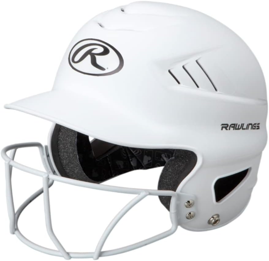 Rawlings COOLFLO Batting Helmet with Facemask for Fastpitch