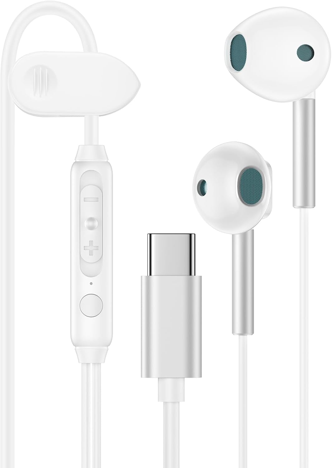 USB C Headphones for iPhone & Android - Crystal Clear Sound