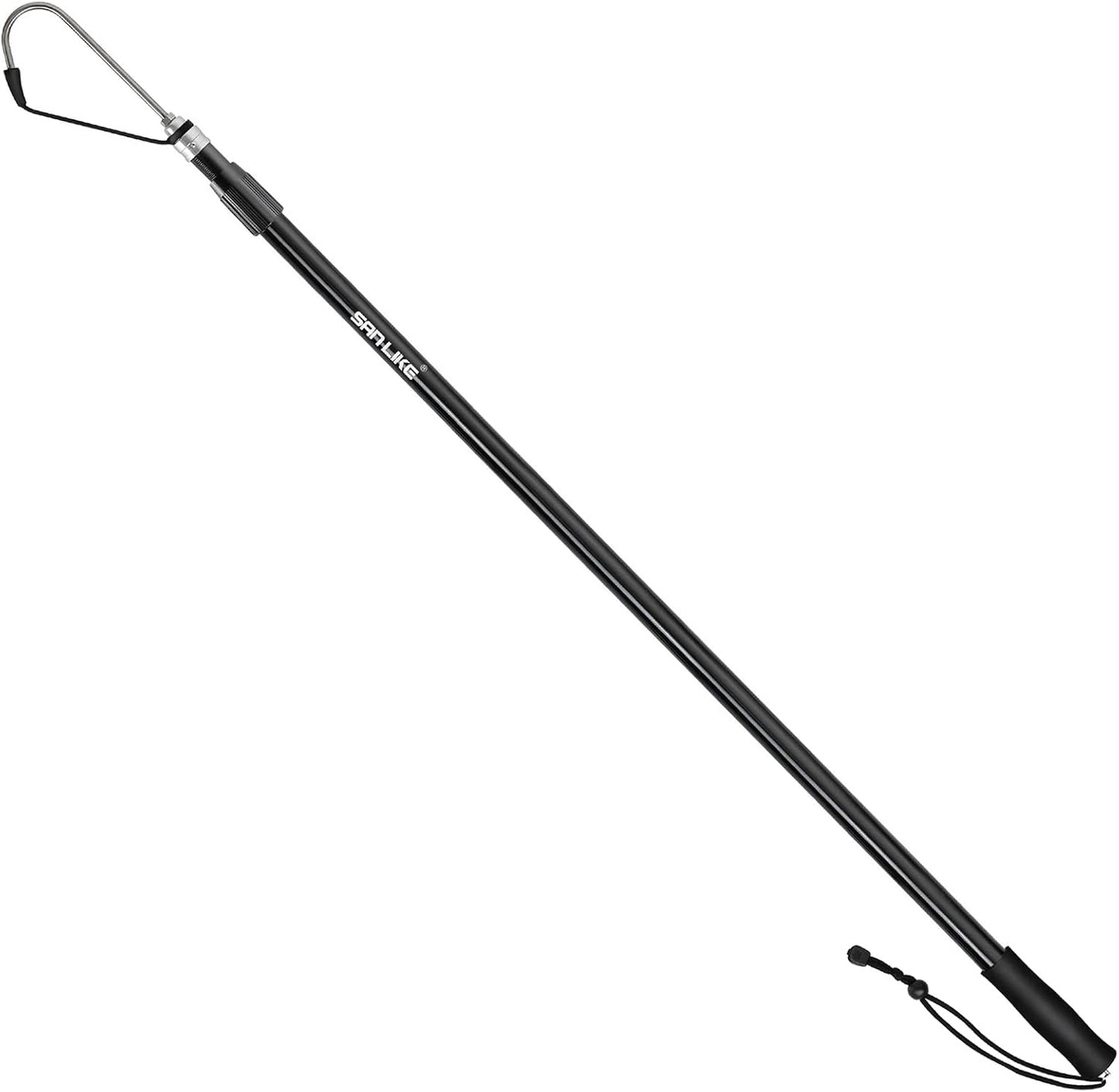 Telescopic Fishing Gaff with Nonslip Handle and Stainless Hook