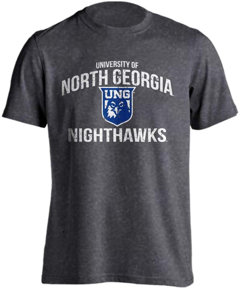 NCAA Distressed Retro Short Sleeve T-Shirt for Game Day Spirit