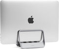 Vertical Laptop Stand with Gravity Locking - Space-Saving Vertical