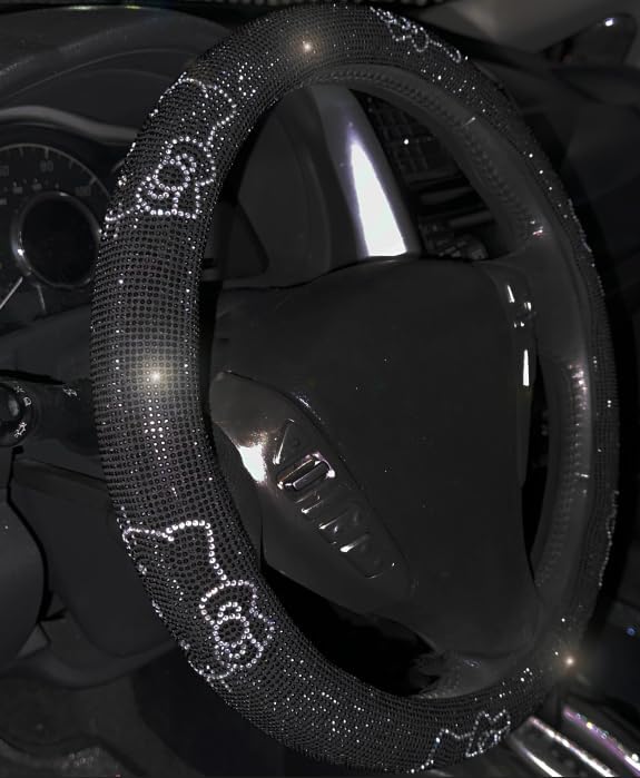 Ultra Bling Steering Wheel Cover with Sparkly Rhinestones