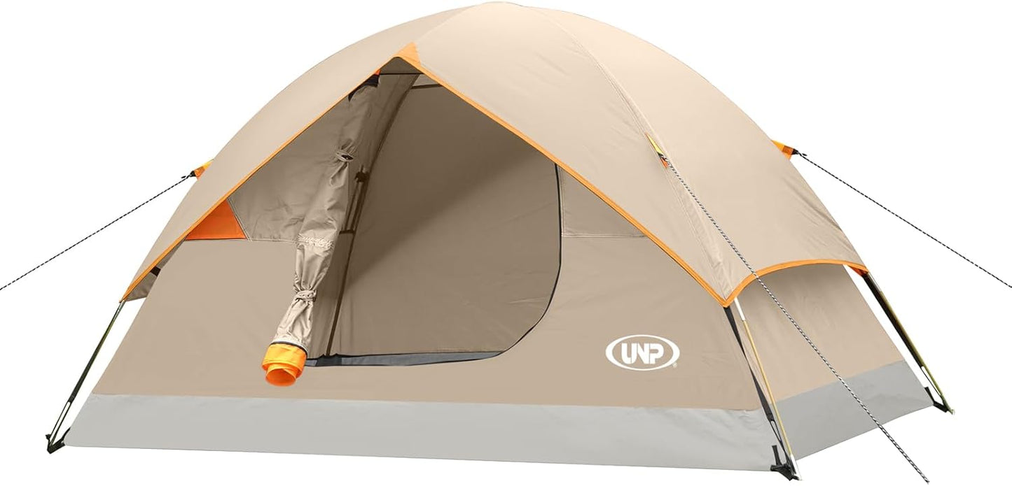 UNP Camping Tent for 2-6 People - Lightweight & Easy Setup