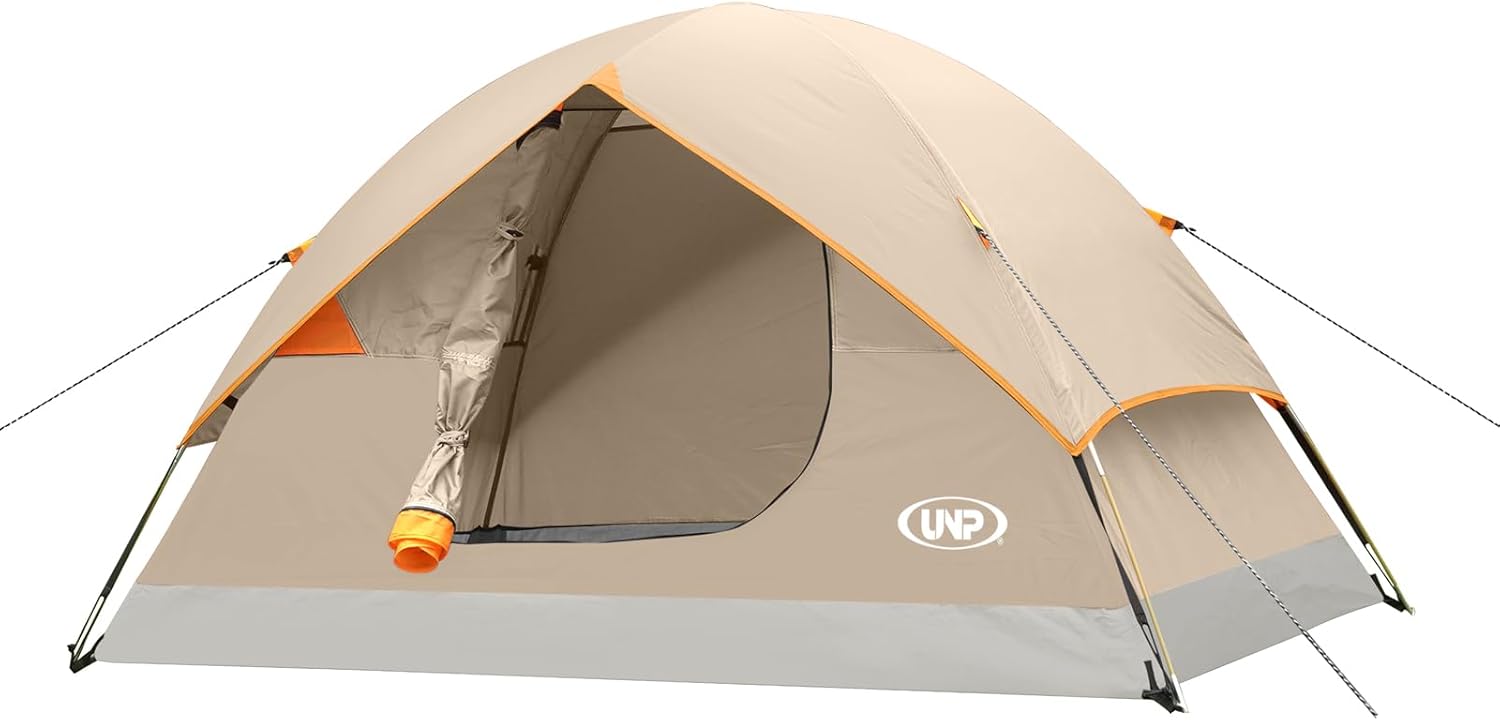 UNP Camping Tent for 2-6 People - Lightweight & Easy Setup