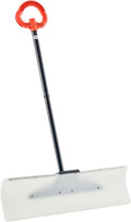 30 in Snow Pusher for Driveway and Sidewalks - Efficient Winter