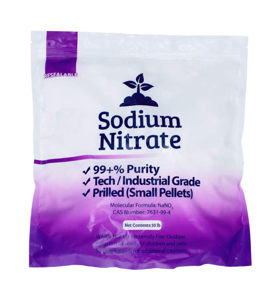 50 lb Sodium Nitrate Fertilizer for Gold Refining & More