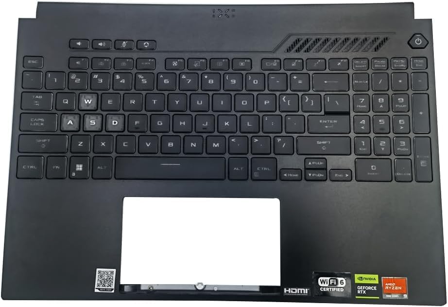 ASUS TUF Dash A15 F15 FX507 Backlit Keyboard for Gaming