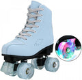 SkyBlue Frosted High-top Roller Skates for Women - Classic Beginner