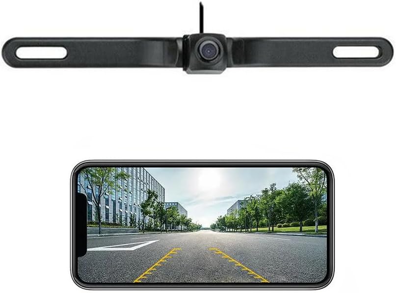 Wireless Front/Rear View Backup Camera | 5G WiFi | Waterproof | X W EI UNION