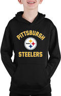 Youth Gameday Pittsburgh Steelers Hooded Sweatshirt - Team Fan Apparel