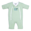 Cotton Baby Swaddle Transition Suit Large Sage Green - Helps Sleep