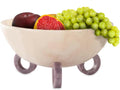 Folkulture Fruit Bowl for Kitchen Counter, 9ft Resin Decorative Bowl