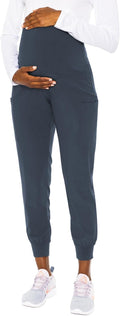 Maternity Jogger Pants Scrub Bottoms with 4 Pockets - Comfortable