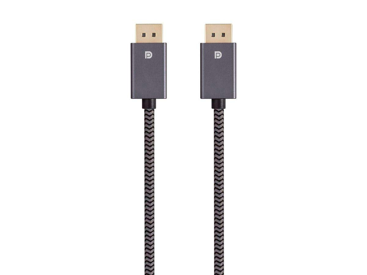 Monoprice 8K@60Hz DisplayPort 1.4 Cable - High-Speed Nylon Braided - 6ft