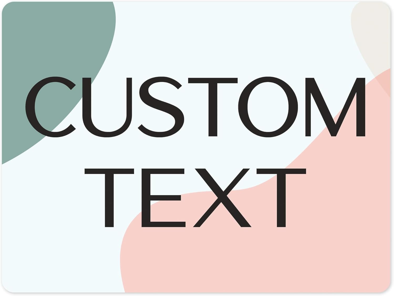 Custom Street Sign with 11 Font Colors and 22 Sizes Available